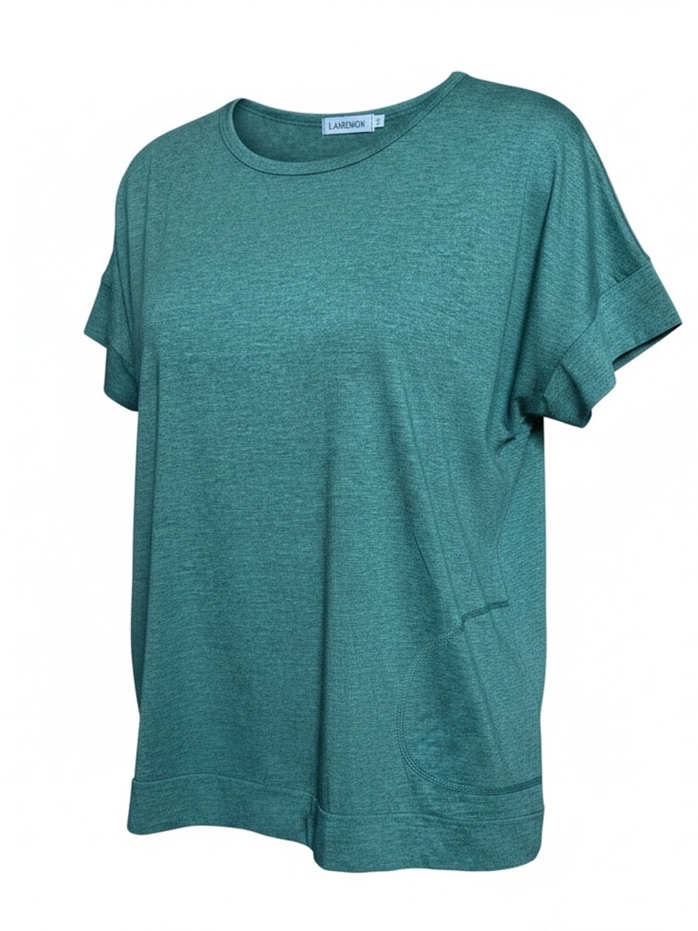 Lanremon 16W green tshirt with side pockets
